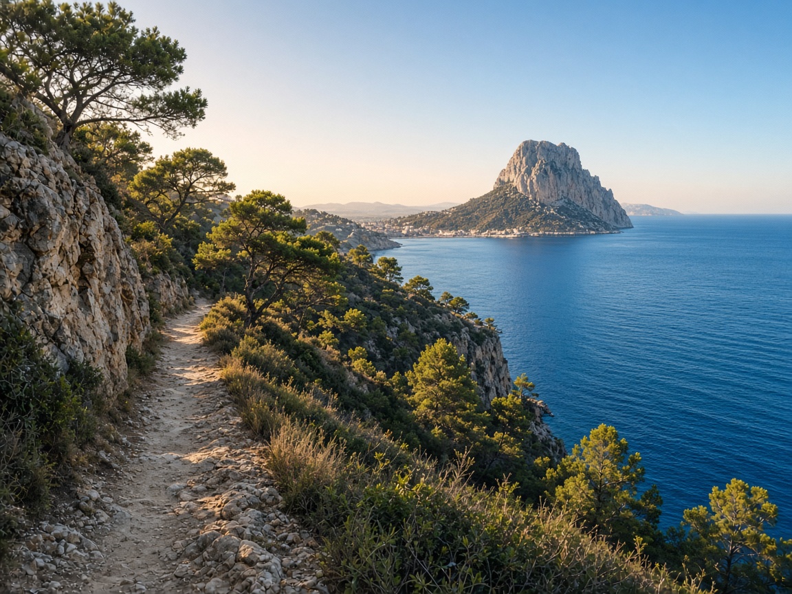Penya-segats i sender del Morro de Toix