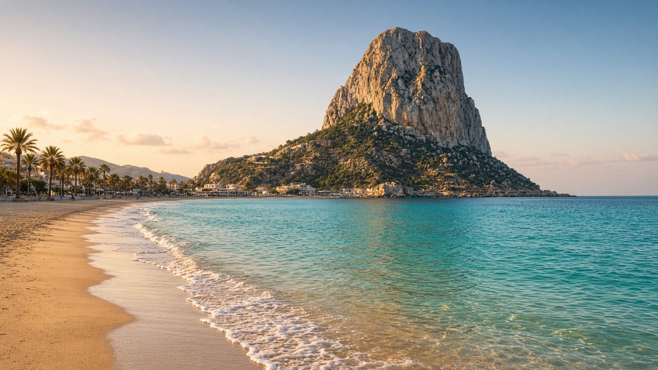 Platja de l'Arenal-Bol i Penyal d'Ifac a Calp