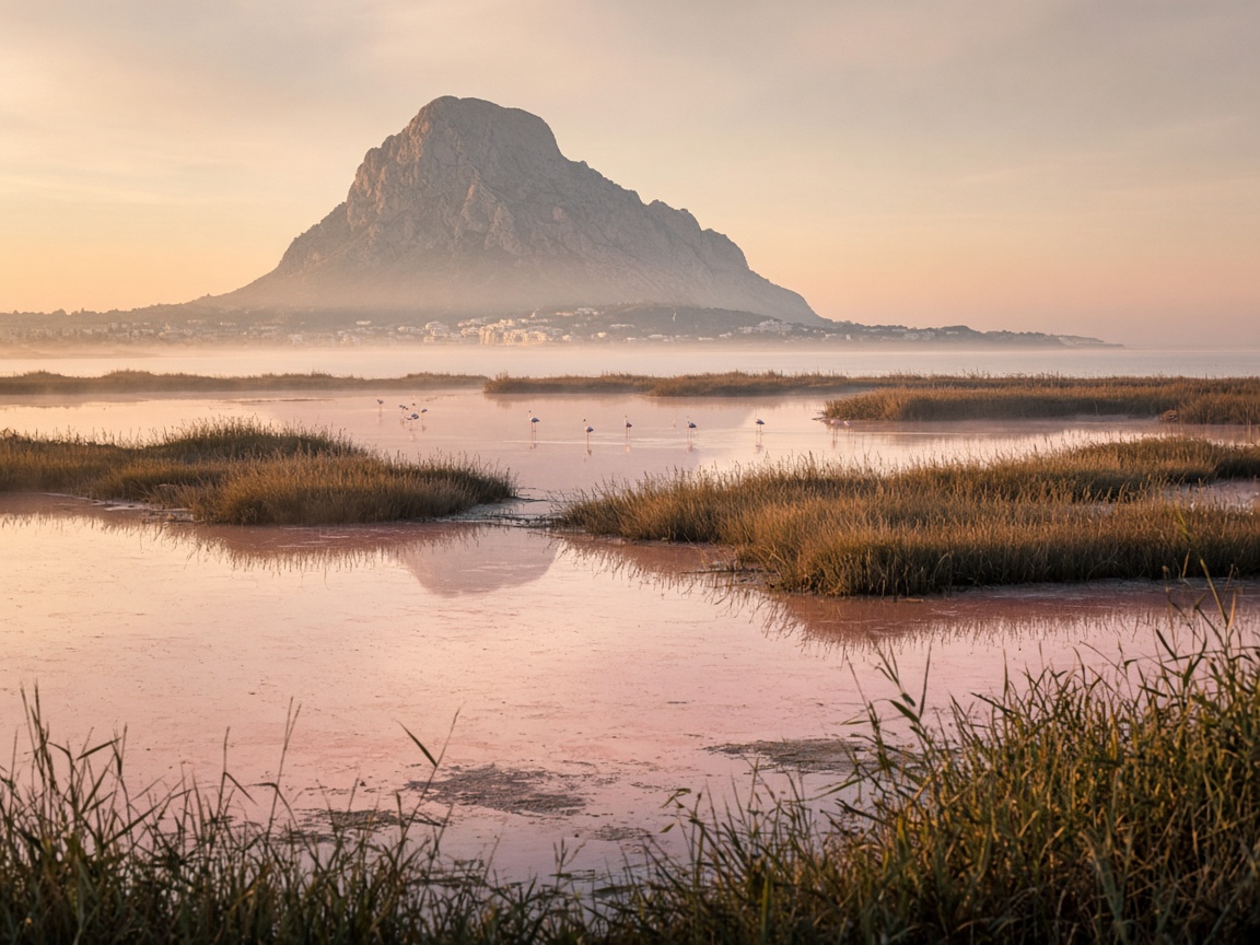 Humedal de Les Salines a Calp